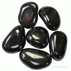 Hematite tumblestones 20-26mm