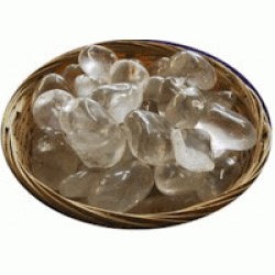 Clear Quartz tumble 22-26mm
