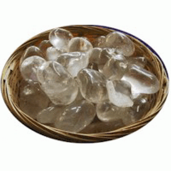 Clear Quartz tumble 22-26mm