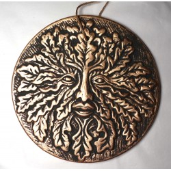 Green Man Plaque