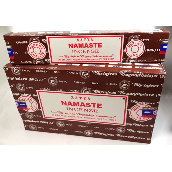 Namaste Satya Incense 15gm Packs
