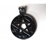 Stainless Steel Decorative Symbol Pentacle Pendant