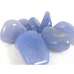 Large Blue Chalcedony tumblestone 40-50mm