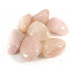Rose Quartz tumblestones 32-40mm