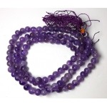 Amethyst Crystal Mala Beads